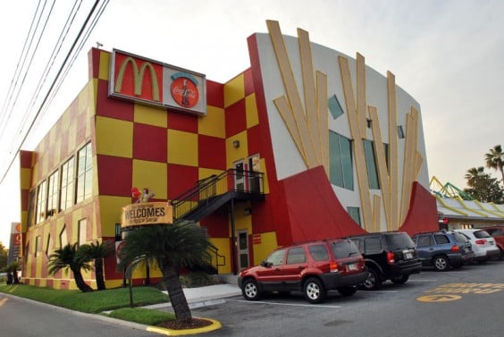 O McDonald’s das batatas fritas gigantes