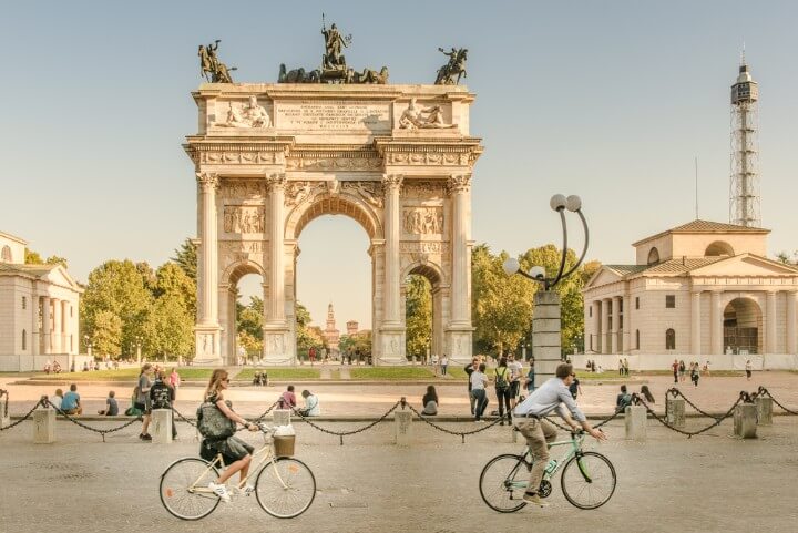 arco da paz em milÃ£o - itÃ¡lia